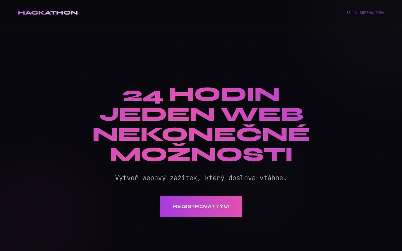 Hackathon GJS – Školní akce