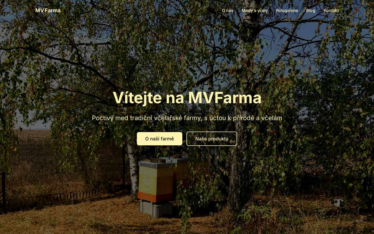 MV Farma – Včelí farma